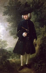 Porträt von Dr. Rice Charleton (1710-89) ca. 1764